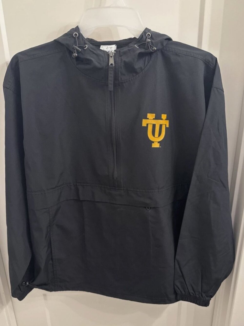 Tennessee Volunteers Champion Pullover Rain Jacket Black Men’s Large NWT